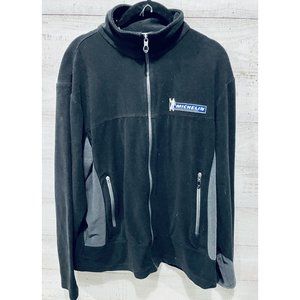 Colorado Timberline Black Full Zip Fleece Employee Jacket Goodyear Size Medium
